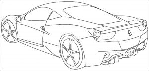 Coloriage Lamborghini à Imprimer Printable Sports Car Coloring Pages for Kids &amp; Teens Download or