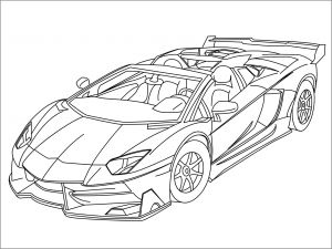 Coloriage Lamborghini Centenario Coloriages Voitures Bateaux Avions Moto Monsieurteddy