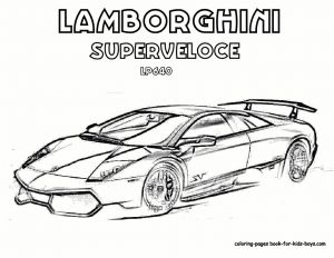 Coloriage Lamborghini Gallardo Imprimer Lamborghini Aventador Drawing at Getdrawings