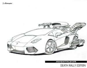 Coloriage Lamborghini Gratuit Coloriage Lamborghini Aventador édition Rallye De La Mort