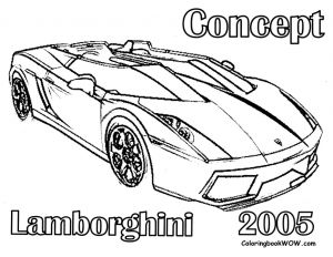 Coloriage Lamborghini Police Lamborghini Murcielago Coloring Pages