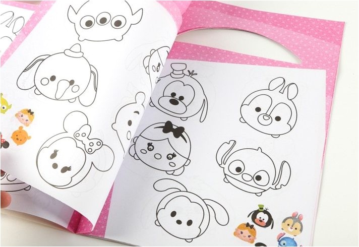Coloriage L'age De Glace 5 á100 Pcs Lot Tsum Tsum Minnie Mickey Winnie Dumbo Livre De