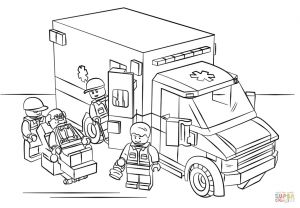 Coloriage Lego Ambulance Coloriage Ambulance Lego Coloriages Imprimer Gratuits Coloriage Lego