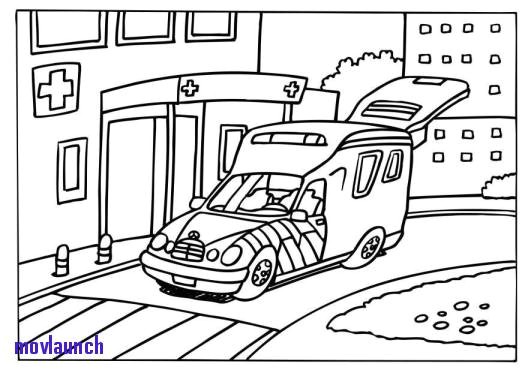 Coloriage Lego Ambulance Coloriage Lhopital Sensationnel Coloriage Ambulance Img