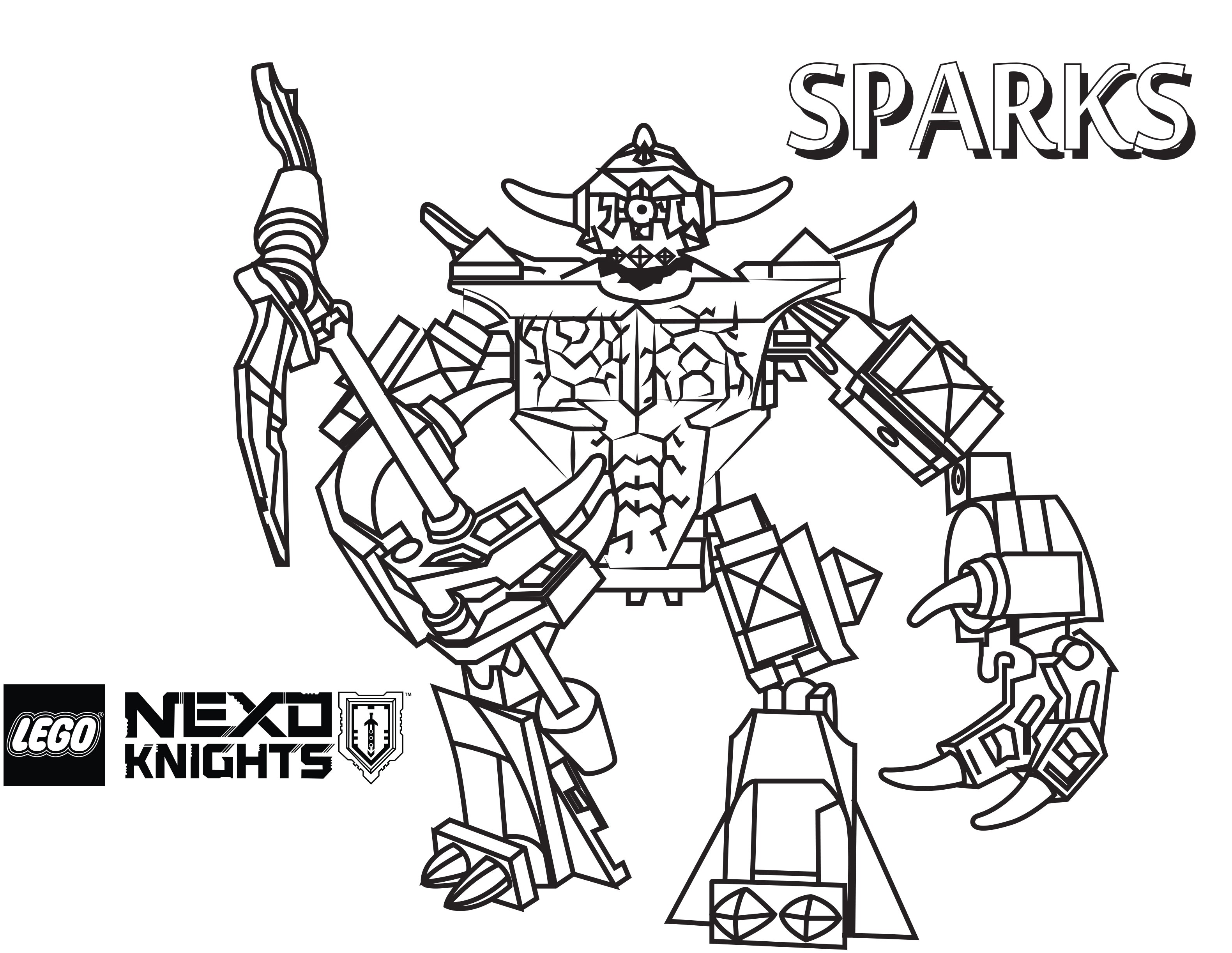 Coloriage Lego Nexo Knights Lego Hero Factory Coloring Pages to Print Democraciaejustica