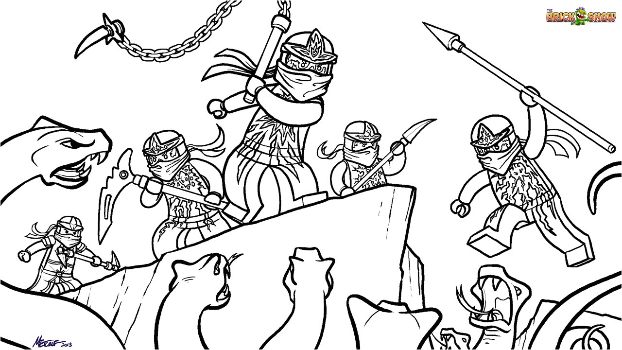 Coloriage Lego Ninjago Serpent Gratuit Coloriage Lego Ninjago 2 Lego Ninjago Coloriage 9 Brawler