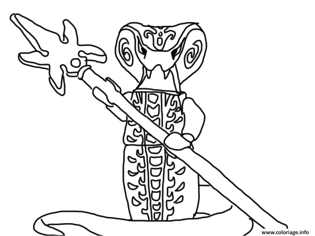 Coloriage Lego Ninjago Serpent Gratuit Coloriage Lego Ninjago Serpent Jecolorie