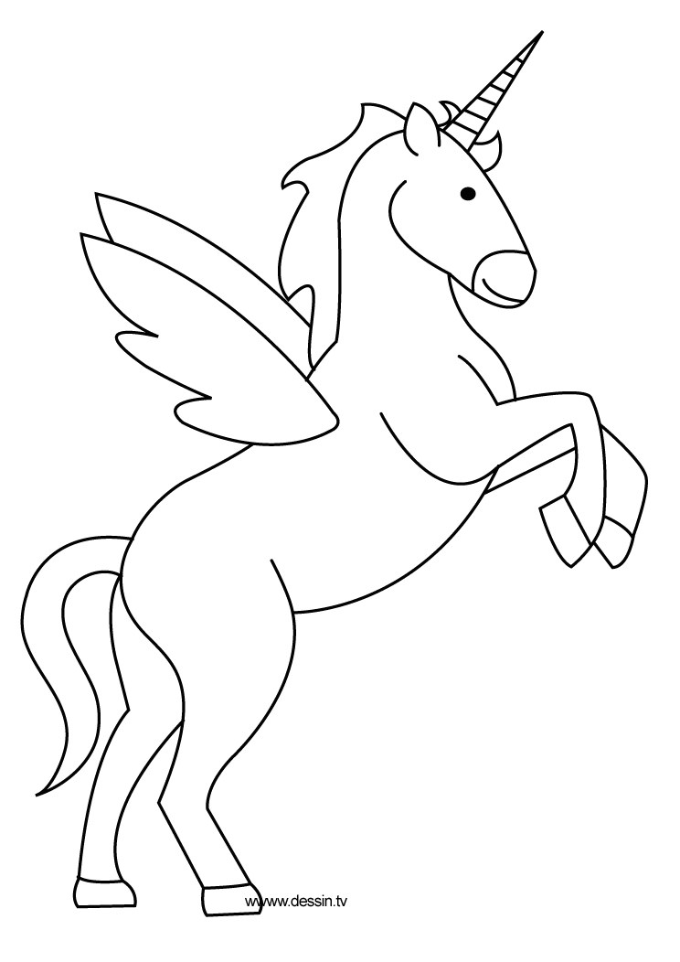 Coloriage Licorne Et Pegase Licorne 21 Personnages – Coloriages   Imprimer