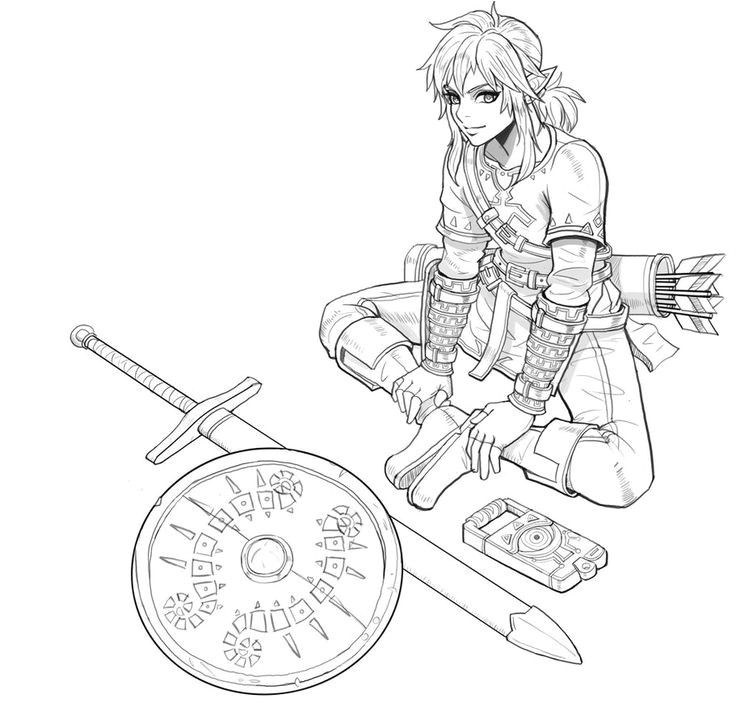 Coloriage Link Breath Of the Wild 25 Best Gravity Falls Images On Pinterest