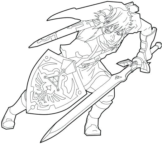 Coloriage Link Ocarina Of Time Zelda Coloriage Legend Coloring Pages Coloriage Zelda Ocarina