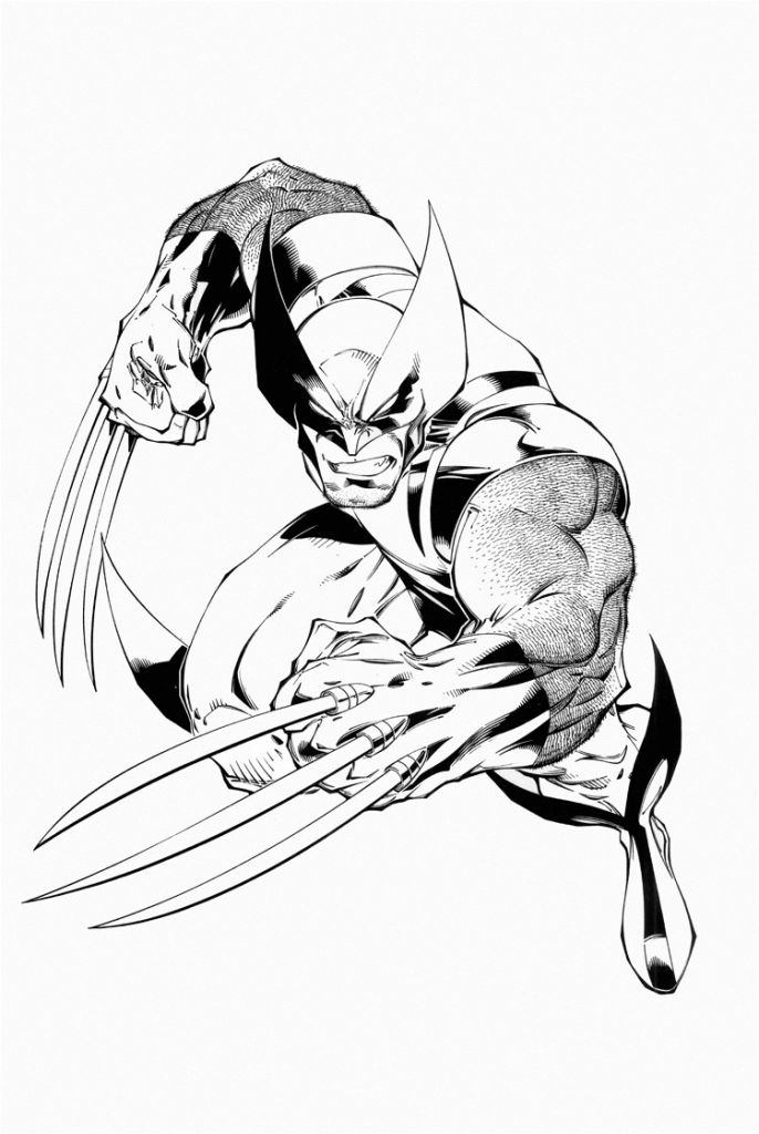 Coloriage Logan Wolverine Free Printable Wolverine Coloring Pages for