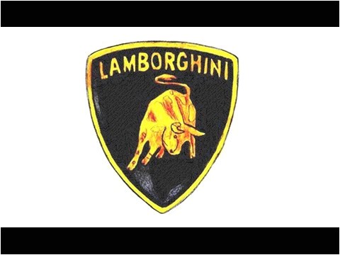 Coloriage Logo Lamborghini How to Draw the Lamborghini Logo Symbol