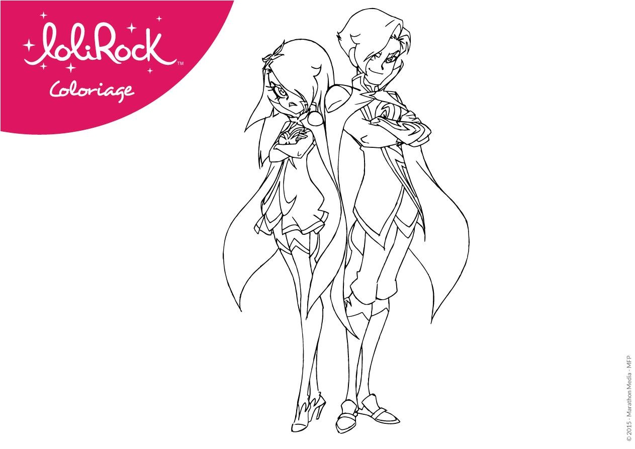 Coloriage Lolirock Star Magic Lolirock Activities Disney S Channel Lolirock