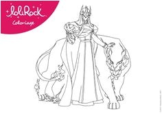 Coloriage Lolirock Transformation Free Lolirock Printables and Activities