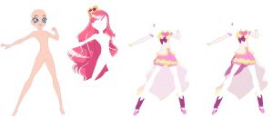 Coloriage Lolirock Transformation Lolirock Iris Transformation Base 01 by Selenaede On Deviantart