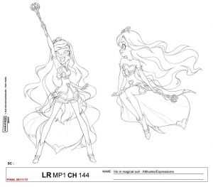 Coloriage Lolirock Transformation Lolirock Iris Transformation Character Sheet