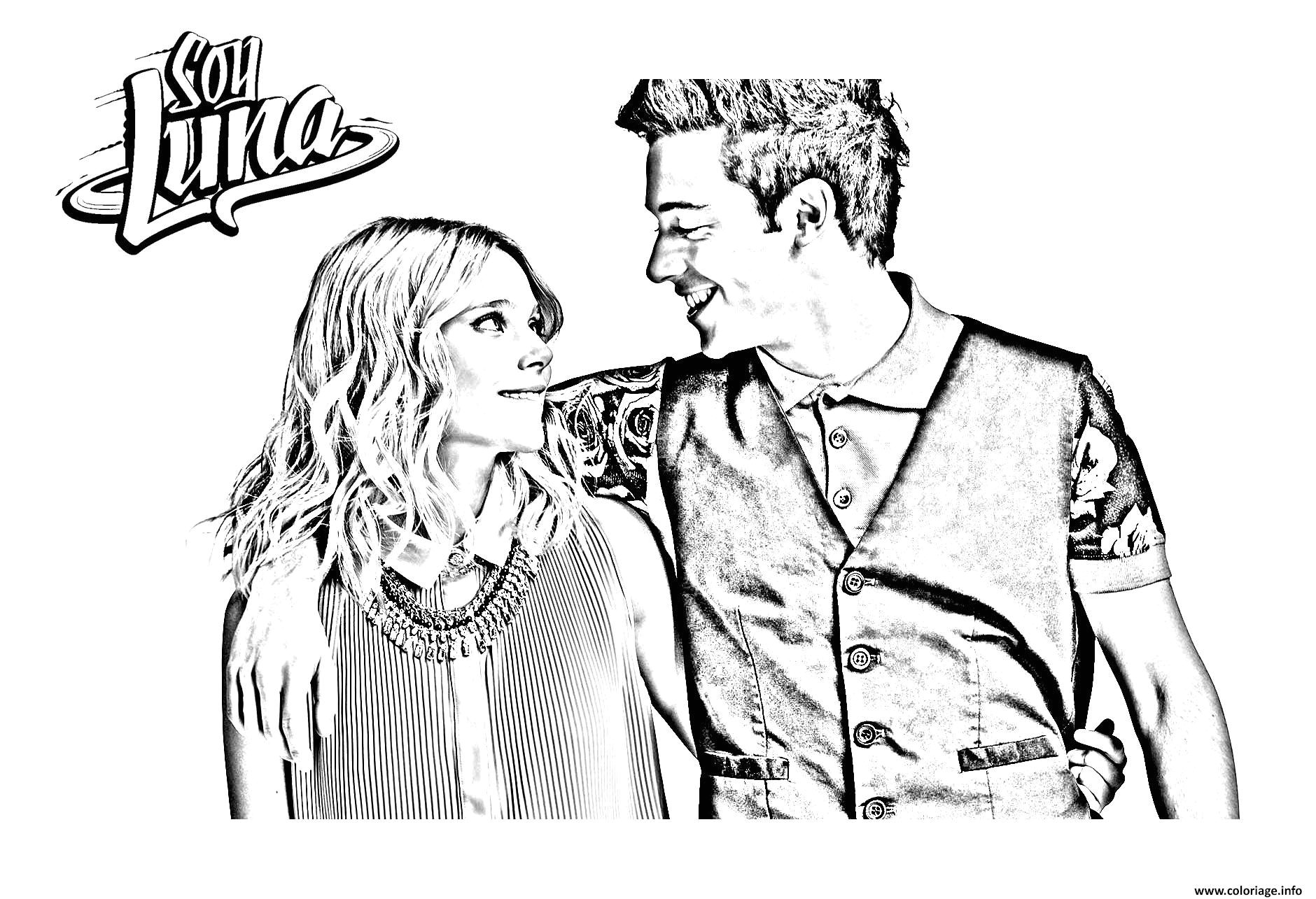 Coloriage Magique A Imprimer soy Luna Coloriage soy Luna Love Dessin Coloriage A Imprimer soy Luna