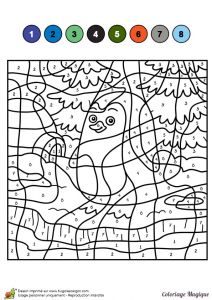 Coloriage Magique Banquise Dessin Colorier D Un Coloriage Magique Cm1 Pingouin Et Banquise