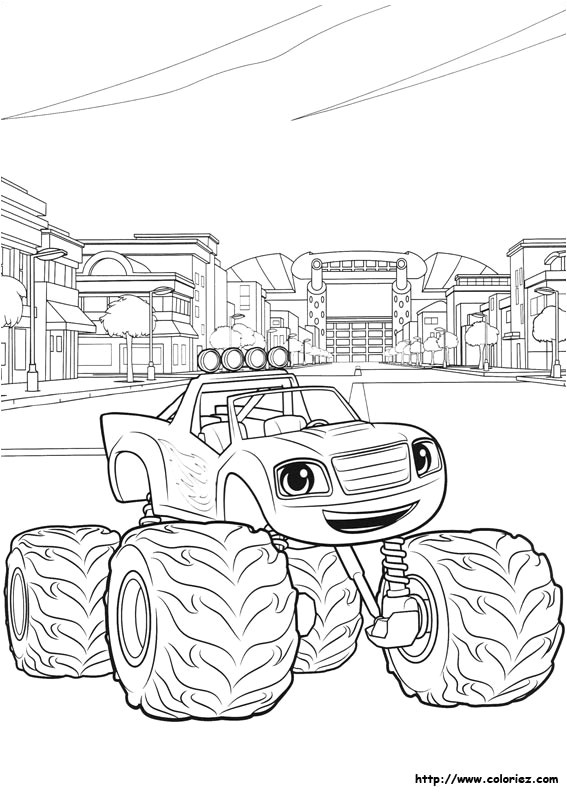 Coloriage Magique Blaze Coloriage Blaze Et Les Monster Machines Choisis Tes Coloriages