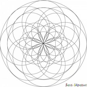 Coloriage Magique De Rosace Mandala Aux 1000 Rosaces Tattoo Pinterest
