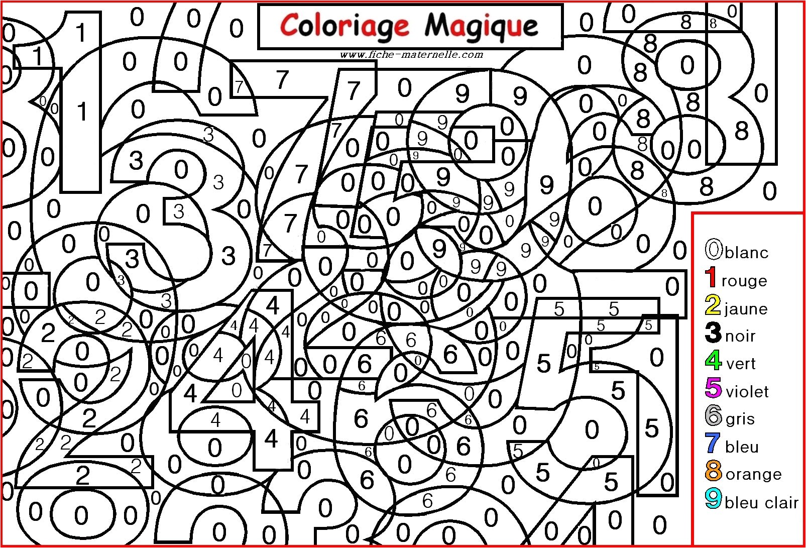 Coloriage Magique Difficile Animaux 66 Dessins De Coloriage Magique   Imprimer Sur Laguerche Page 3