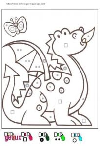 Coloriage Magique Dinosaure Maternelle Coloriage Dinosaure Petite Section Sensationnel Plan Les Dinosaures