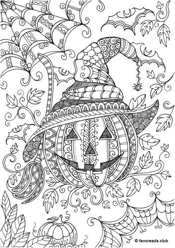 Coloriage Magique Feuille D Automne Free Halloween Pumpkin Coloring Más Coloring