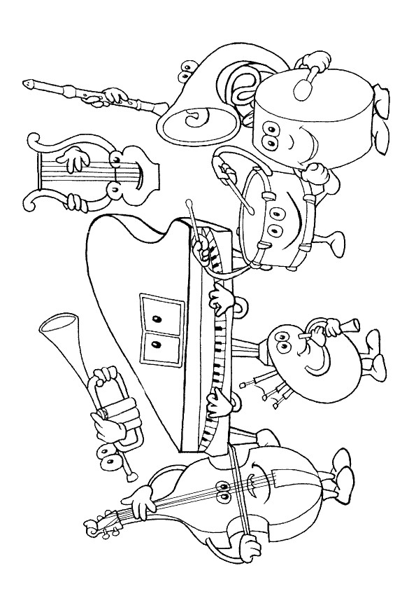 Coloriage Magique Instrument De Musique Coloriage Magique Instrument De Musique