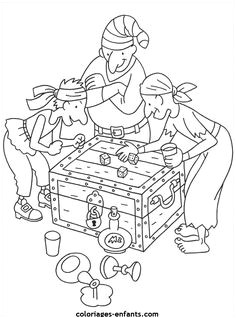 Coloriage Magique Jack Et Les Pirates Coloring Pages for Kids Fun Things for Kids Pinterest