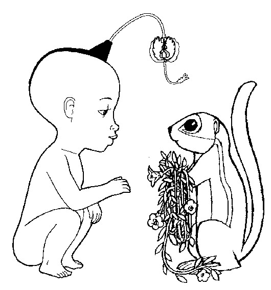 Coloriage Magique Kirikou Dessins   Colorier Kirikou Coloriages Pour Enfants