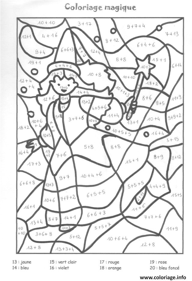 Coloriage Magique La Reine Des Neiges Ce2 Coloriage Magique Ce1 Ce2 Addition 3 Dessin
