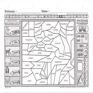 Coloriage Magique Lecture Gs Cp 50 Nouveau Galerie De Coloriage Magique Pour Cp