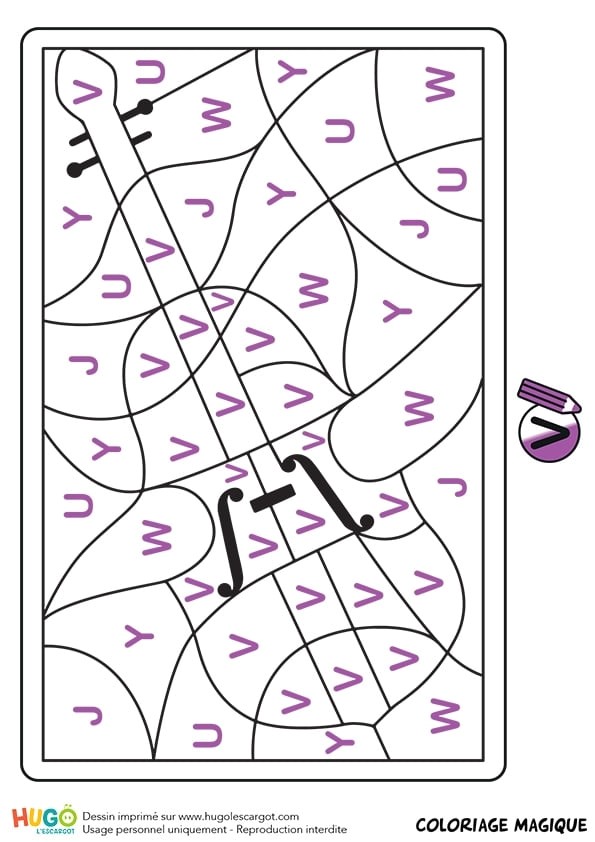 Coloriage Magique Marmotte Coloriage Magique Cp Un Violon