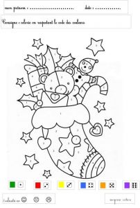 Coloriage Magique Noel Petite Section Coloriage Magique Noel Maternelle Gs