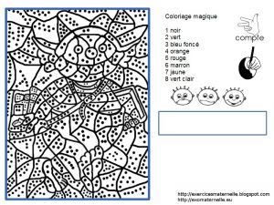 Coloriage Magique Ogre Maternelle Coloriage Magique Le Petit Ogre