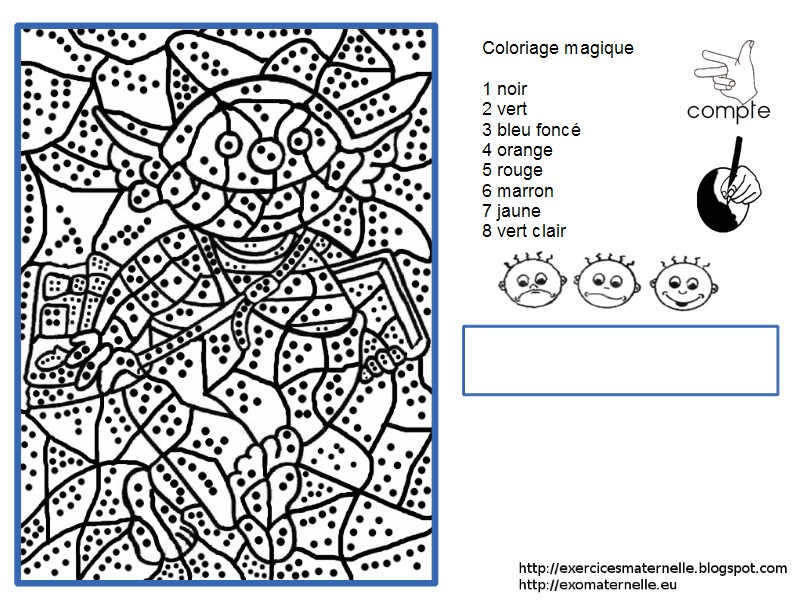 Coloriage Magique Petit Ogre Maternelle Coloriage Magique Le Petit Ogre