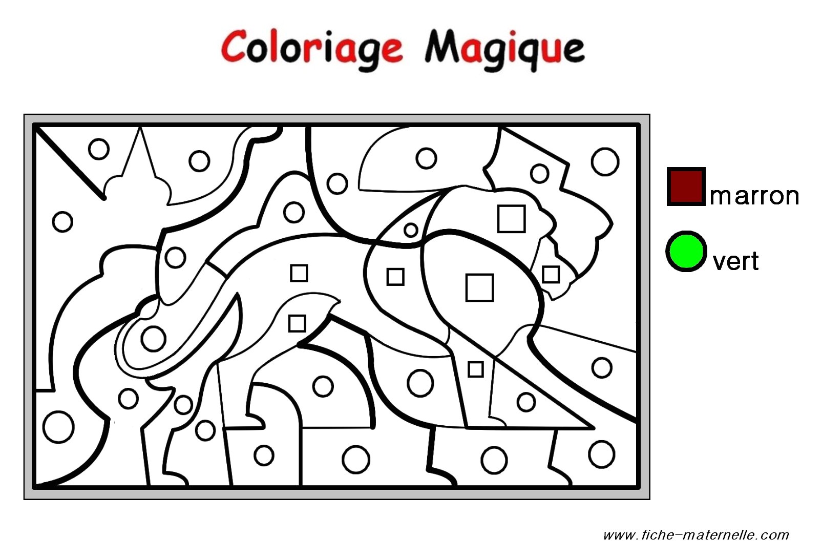 Coloriage Magique Pour Petite Section Coloriage Magique Ms formes
