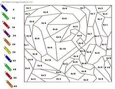 Coloriage Magique Table De Multiplication 7 Coloriage Magique   Colorier Dessin   Imprimer