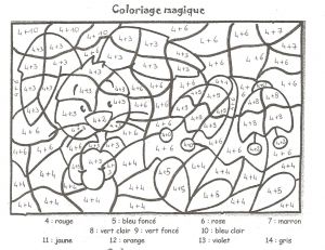 Coloriage Magique Table De Multiplication 7 Coloriage Magique Multiplication Table De 9