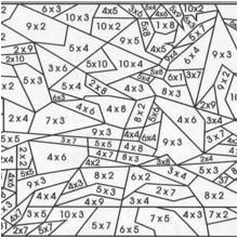 Coloriage Magique Table De Multiplication à Imprimer 46 Best Coloriages Magiques Images On Pinterest
