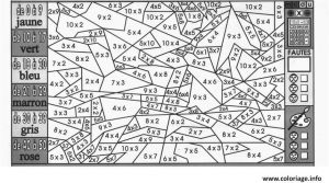 Coloriage Magique Table De Multiplication Ce2 à Imprimer Coloriage Magique Ce1 Ce2 Multiplication Dessin Imprimer