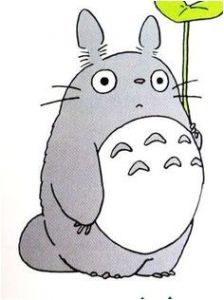Coloriage Magique totoro totoro His Underlings and soot Sprites which to Her form the