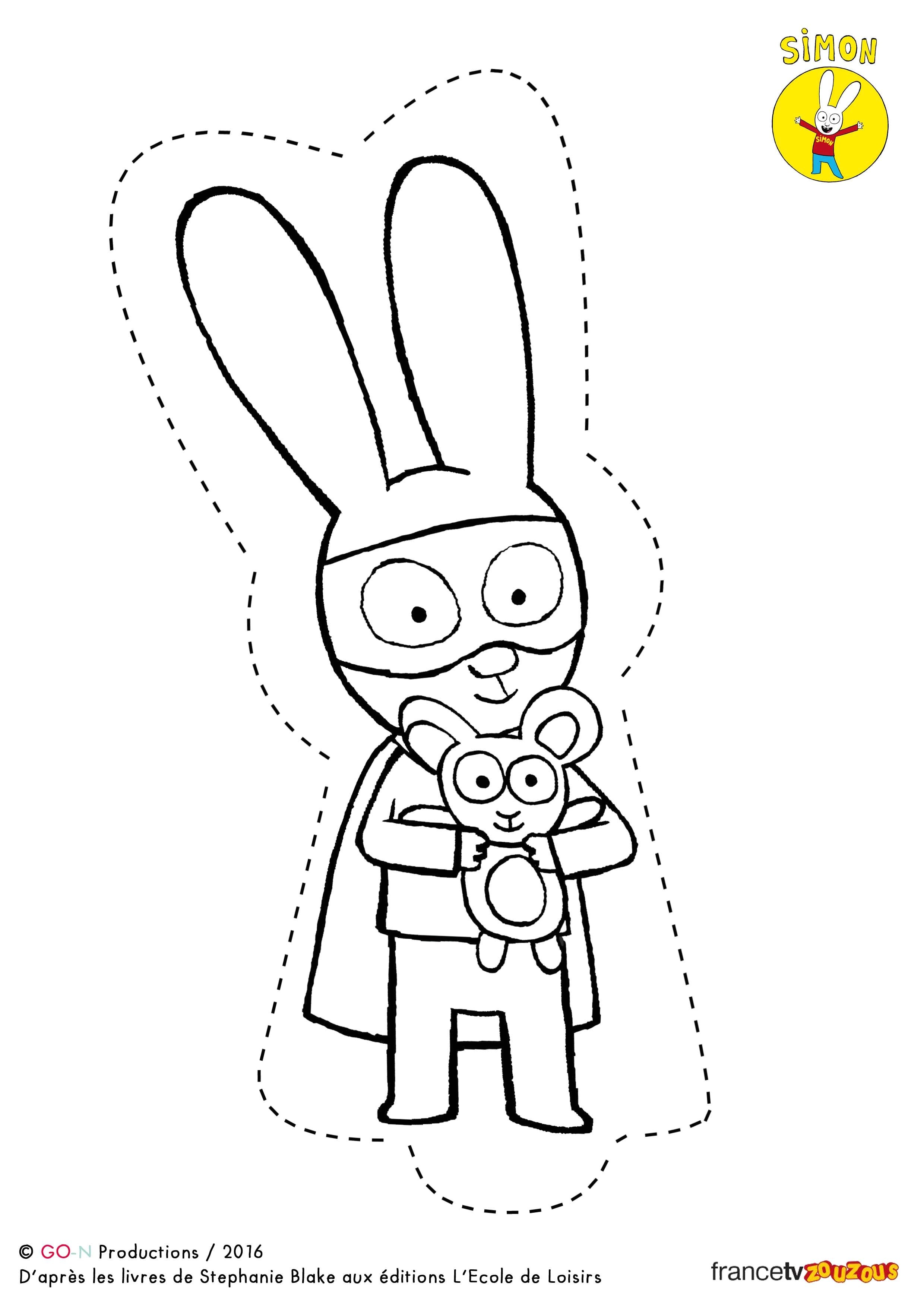 Coloriage Maitresse Maternelle Résultat De Recherche D Images Pour "coloriage Lapin Simon"