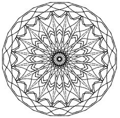 Coloriage Mandala A Telecharger top Mandalas Gratuits Mandala Rosace 1 Par Evelyne Mandalas