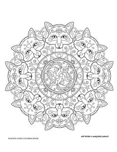 Coloriage Mandala Dauphin à Imprimer 339 Best Coloriage Mandala Images On Pinterest