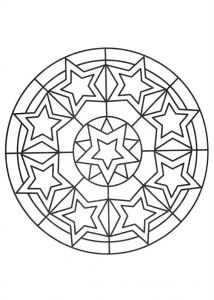Coloriage Mandala Enfant Disegni Da Colorare Per Bambini Mandalas 72 Karcsony