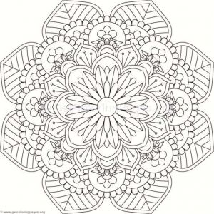 Coloriage Mandala Fleur Adulte épinglé Par todos Con Las Manos Sur Ultimate Coloring Pages