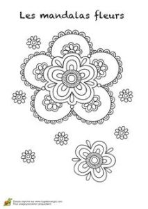 Coloriage Mandala Fleur Adulte Mandalas Fleurs Recherche Google Tattoo Pinterest