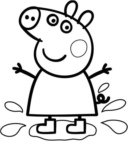 Coloriage Masha Et Michka Gratuit à Imprimer Coloriage Peppa Pig   Colorier Dessin   Imprimer …