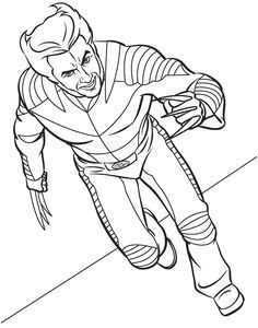 Coloriage Masque Wolverine Dessins Colorier Kirikou Coloriages Pour Enfants